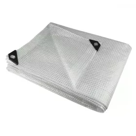  DEDRA 4x5 méteres megerősített ponyva, átlátszó - 100g/m2