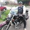 Motorkerékpár üléspárna - fekete