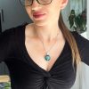 Astorya nyaklánc csillagjegy medállal - vízöntő