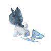 Pamper Petz pelenkás állatbébik - Husky kutyus fürdető szettel