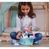 Pamper Petz pelenkás állatbébik - Husky kutyus fürdető szettel