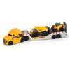 Dickie Volvo: óriás gépszállító kamion - 2 munkagéppel, 32 cm