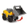 Dickie Volvo: óriás gépszállító kamion - 2 munkagéppel, 32 cm