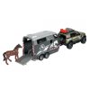 Majorette Land Rover lószállító játékszett