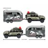 Majorette Land Rover lószállító játékszett