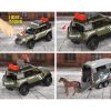 Majorette Land Rover lószállító játékszett