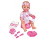 New Born Baby Pisilős baba kiegészítőkkel 43cm - Simba Toys