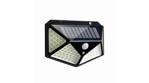Napelemes 100 LED-es lámpa