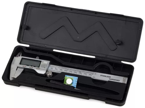 Elektronikus digitális LCD fém tolómérő 150 mm