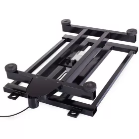   Elektronikus mérleg, LCD kijelző, fém platform, 100 kg, 30x40 cm
