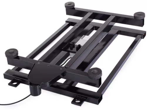 Elektronikus mérleg, LCD kijelző, fém platform, 100 kg, 30x40 cm