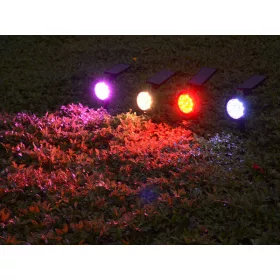 Napelemes Kerti Projektor, 9 LED, 5W