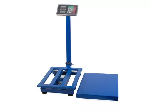 Ipari platform mérleg digitális kijelzővel, 100kg - 51x30x71cm