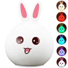   LED RGB újratölthető, puha gyermek könnyű érintés 1200mAh USB