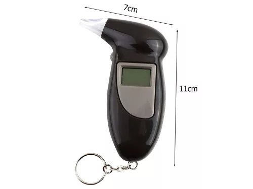 Alkoholszonda cserélhető szájfeltétekkel, 5 lcd hegy