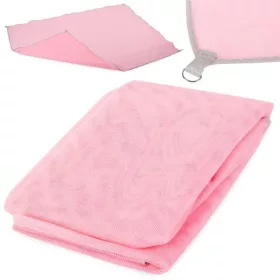   Strandszőnyeg speciális kétrétegű hálós technológiával 200cm x 150cm, rózsaszín