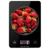 DIGITÁLIS KONYHAI MÉRLEG 5 KG-IG, ÜVEG
