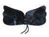 Pánt nélküli push up melltartó, fekete, A méret