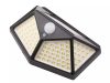 Mozgásérzékelős, 100 LED-es napelemes kültéri lámpa