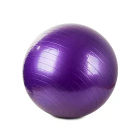 Gimnasztikai labda pumpával, 65 cm, Lila