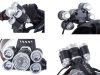 Bailong 5000T-T6 fejlámpa LED (Cree XM-L T6 és 4x XPE)