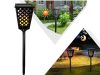 Lángutánzó napelemes kerti lámpa lángeffektussal 51 LED 30 lm lángforma, beépített akkumulátorral