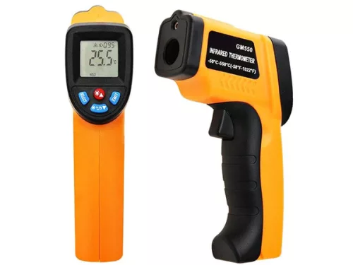 Digitális infra hőmérő -50 + 550 ° c