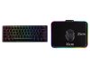 Gaming egérpad világítással - 35x25cm