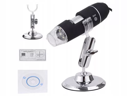Digitális USB mikroszkóp 8 LED - 1000x