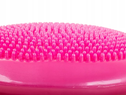 Egyensúly fejlesztő fitnesz párna pumpával - 32cm - rózsaszín