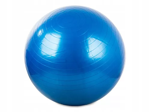 Gimnasztikai labda pumpával - 65cm - kék