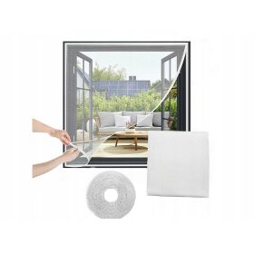 Szúnyogháló készlet - 130x150cm - fehér