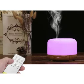 Aroma párologtató éjszakai fénnyel - barna