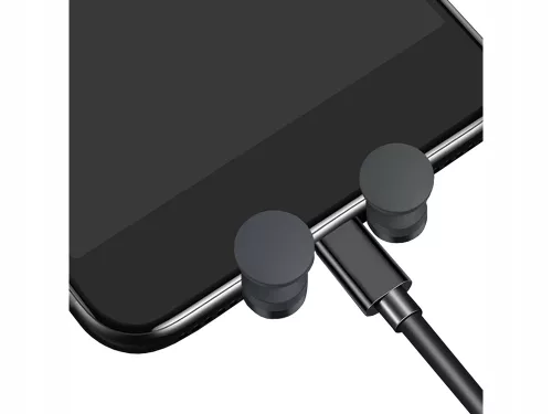 Automatikus autós telefontartó szellőzőrácsra, 9x2,5x7,5cm - fekete