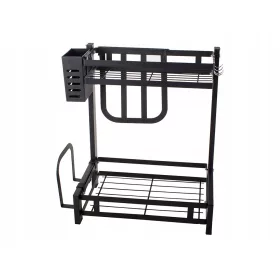 Konyhai rendszerező 40cm - fekete