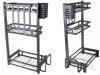 Konyhai rendszerező 60cm - fekete