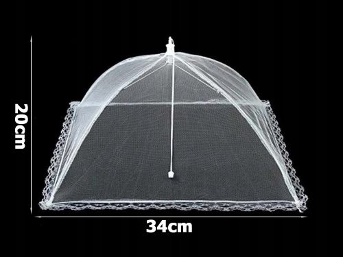 Ételvédő rovarháló - 20x34cm