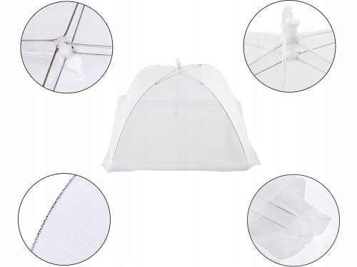 Ételvédő rovarháló - 24,5x40cm