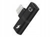 2 az 1-ben lightning töltő és fejhallgató adapter