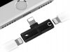 2 az 1-ben lightning töltő és fejhallgató adapter