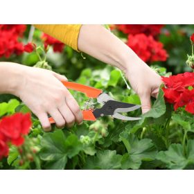Kerti metszőolló - narancssárga