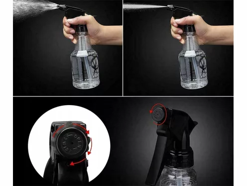 Kézi permetező fodrászathoz, átltászó - 250ml