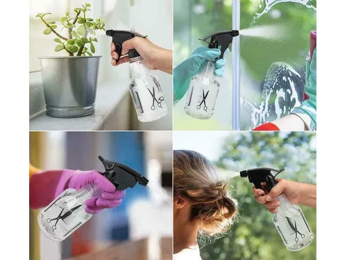 Kézi permetező fodrászathoz, átltászó - 250ml