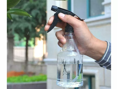 Kézi permetező fodrászathoz, átltászó - 250ml