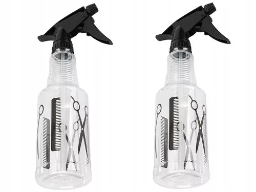 Kézi permetező fodrászathoz, átltászó - 250ml