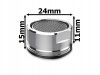 Csap szűrő 24mm - krómozott