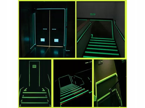 Fluoreszkáló ragasztószalag 5m - 3cm