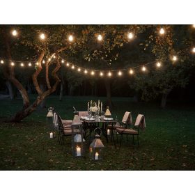 Kerti izzósor 15 E27 LED - 15m