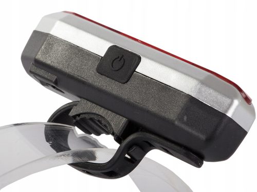 Kerékpár hátsó lámpa narancs/piros fénnyel - LED