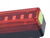 Kerékpár hátsó LED lámpa - 6,5x2x3cm